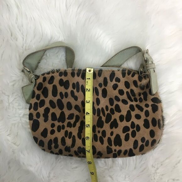 Cecconi Piero leopard print calf hair handbag - Picture 10 of 11